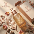 ButterHalo Moisture Glow Bubble Facial Serum – Hydrating Shea Butter Infused Radiance Booster Serum for Dull Dry Skin